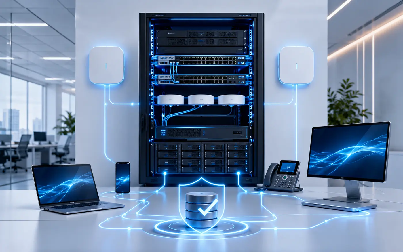 Servicio de Redes empresariales y Wi-Fi de CENSYT