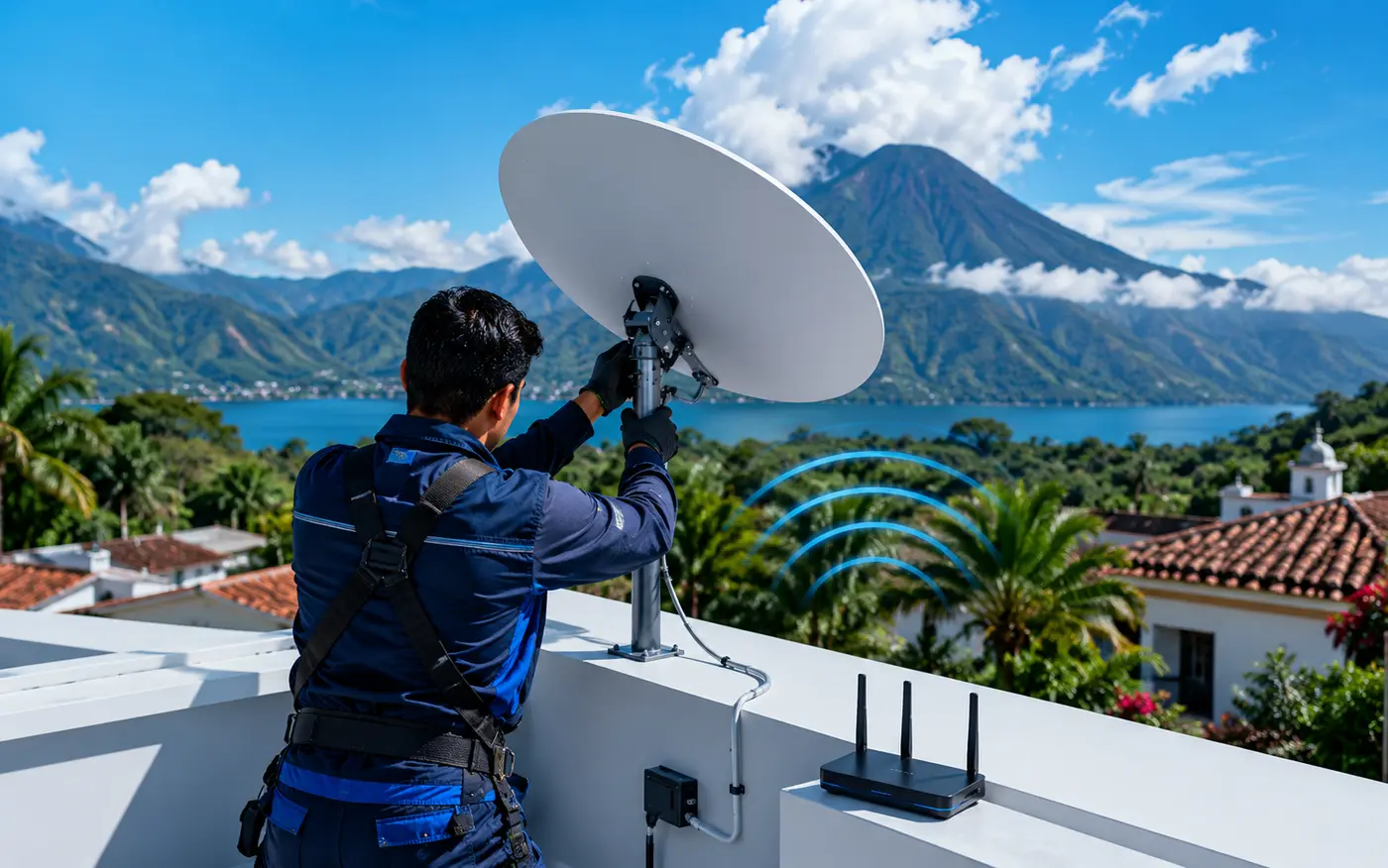 Servicio de Instalación y configuración Starlink de CENSYT